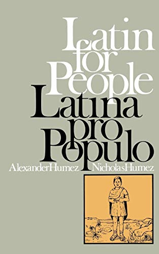 Beispielbild fr Latin for People / Latina Pro Populo zum Verkauf von Better World Books