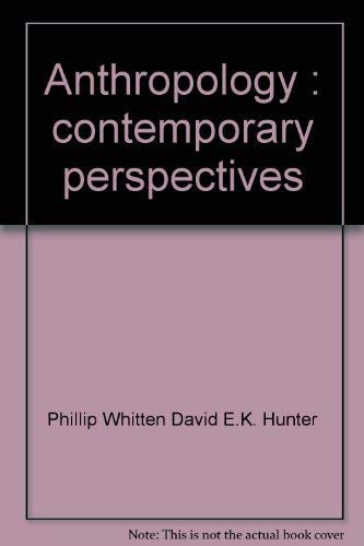 Stock image for Anthropology: Contemporary perspectives for sale by HPB-Movies