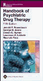 9780316387187: Handbook of Psychiatric Drug Therapy