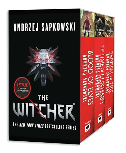 Imagen de archivo de The Witcher Boxed Set: Blood of Elves, The Time of Contempt, Baptism of Fire (Witcher, 1-3) a la venta por New Legacy Books