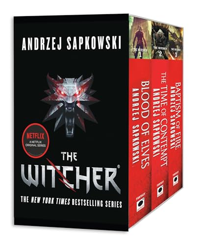Stock image for The Witcher Boxed Set: Blood of Elves, The Time of Contempt, Baptism of Fire (Witcher, 1-3) for sale by GF Books, Inc.
