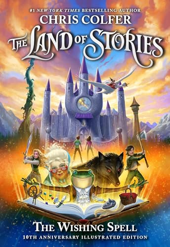 Imagen de archivo de The Land of Stories: The Wishing Spell: 10th Anniversary Illustrated Edition a la venta por ThriftBooks-Atlanta