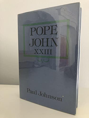 9780316467551: Pope John XXIII (The Library of world biography)