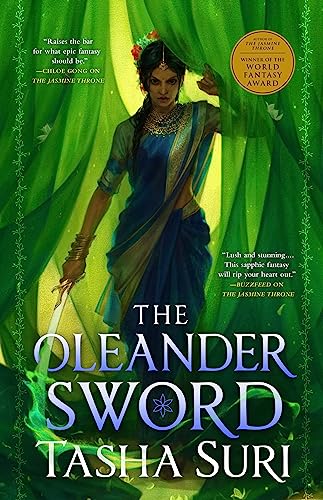 Imagen de archivo de The Oleander Sword (Hardcover Library Edition) (The Burning Kingdoms, 2) a la venta por PlumCircle