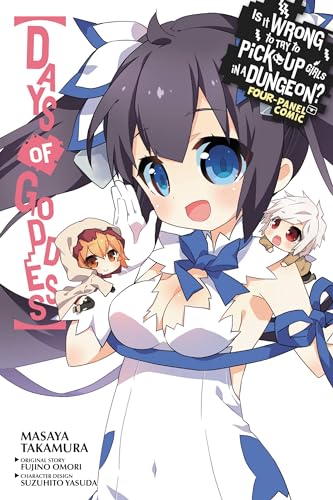 Beispielbild fr Is It Wrong to Try to Pick Up Girls in a Dungeon? Four-Panel Comic: Days of Goddess zum Verkauf von BooksRun