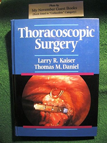 Imagen de archivo de Thoracoscopic Surgery a la venta por HPB-Red