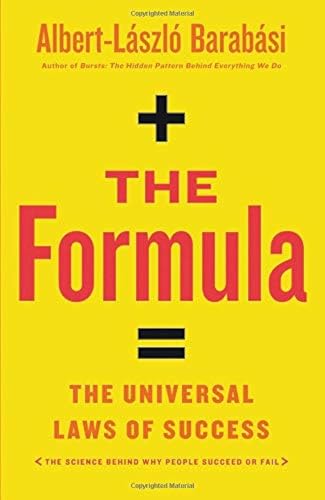 Beispielbild fr The Formula : The Universal Laws of Success zum Verkauf von Better World Books