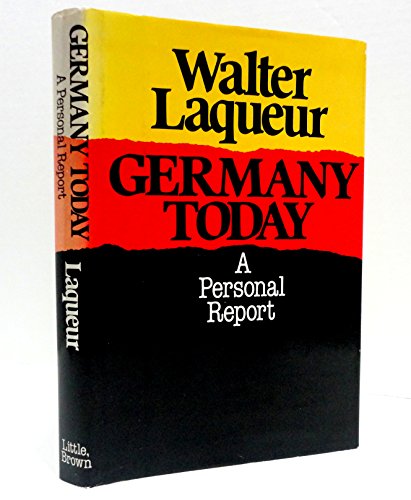 Beispielbild fr Germany Today : A Personal Report zum Verkauf von Better World Books