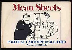 Beispielbild fr Mean Sheets: Political Cartoons zum Verkauf von The Warm Springs Book Company