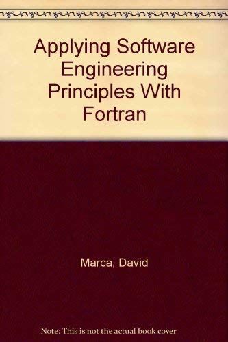 9780316545747: Applying Software Engineering Principles With Fortran