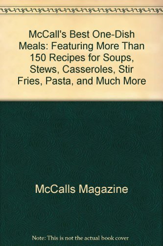 Stock image for McCall's Best One-Dish Meals for sale by Better World Books