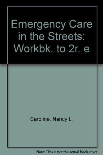 Beispielbild fr Workbook for Emergency Care in the Streets zum Verkauf von ThriftBooks-Atlanta