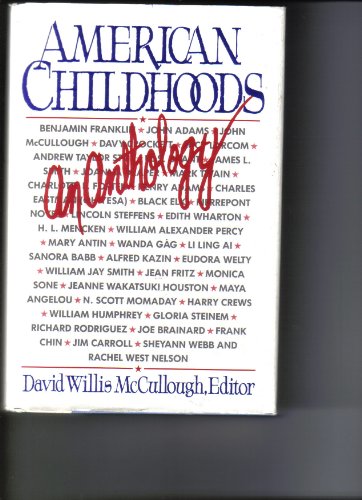 Imagen de archivo de American Childhoods: An Anthology a la venta por More Than Words