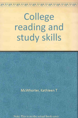 Imagen de archivo de College reading and study skills a la venta por Wonder Book