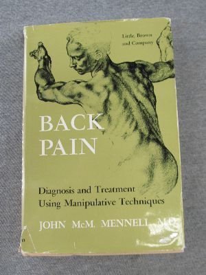 Stock image for Back Pain: Diagnosis and Treatment Using Manipulative Techniques for sale by ZBK Books
