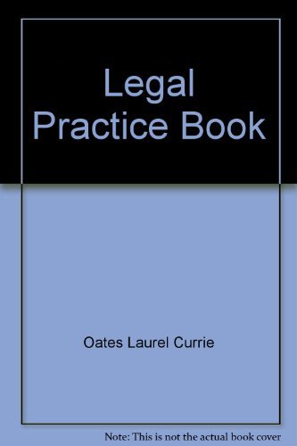 9780316621977: Legal Writing Practice Book