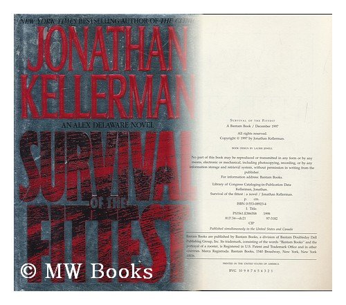 Survival Of The Fittest [Hardcover] Kellerman, Dr Jonathan - Kellerman, Jonathan