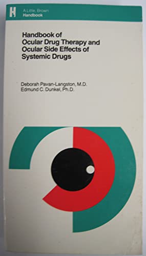 Imagen de archivo de Handbook of ocular drug therapy and ocular side effects of systemic drugs a la venta por Cotswold Internet Books