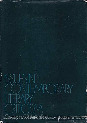 9780316713108: Issues in Contemporary Literary Criticism