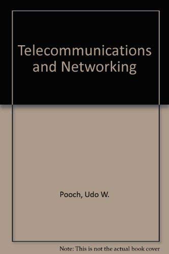 Imagen de archivo de Telecommunication and Networking : Concepts and Strategies a la venta por Better World Books: West