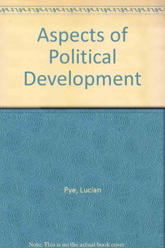 Beispielbild fr Aspects of Political Development zum Verkauf von Better World Books