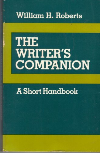 Beispielbild fr The writer's companion: A short handbook zum Verkauf von Wonder Book