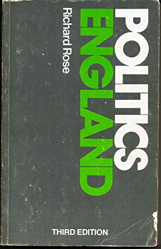 Beispielbild fr Politics in England: An interpretation for the 1980s (The Little, Brown series in comparative politics) zum Verkauf von Wonder Book