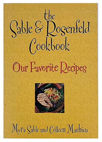 Beispielbild fr Sable and Rosenfeld Cookbook zum Verkauf von Wonder Book
