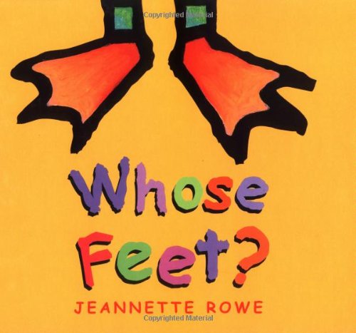 Beispielbild fr Whose Feet? zum Verkauf von Better World Books