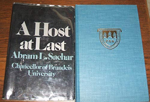 Stock image for A Host at Last for sale by Better World Books