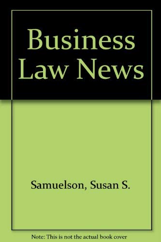 Stock image for Business Law News for sale by The Book Cellar, LLC