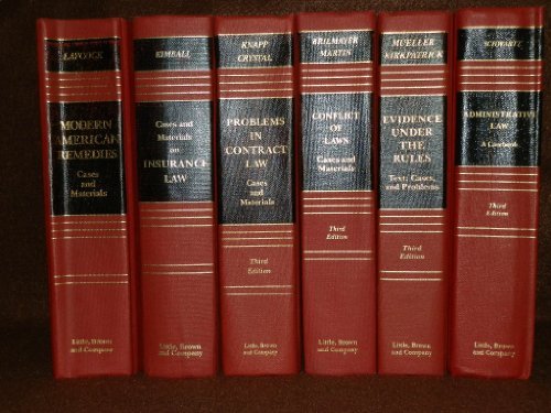 9780316775748: Administrative law: A casebook (Law school casebook series)
