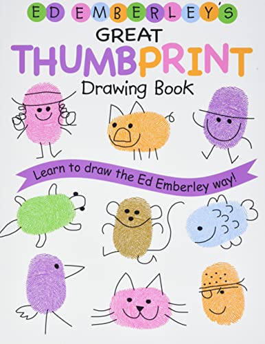 Beispielbild fr Ed Emberley's Great Thumbprint Drawing Book (Ed Emberley's Drawing Book Of.) zum Verkauf von Gulf Coast Books