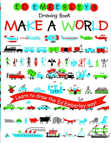 Beispielbild fr Ed Emberley's Drawing Book: Make a World (Ed Emberley Drawing Books) zum Verkauf von Wonder Book