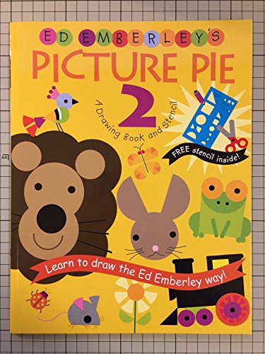 9780316789806: Ed Emberley's Picture Pie 2: A Drawing Book and Stencil