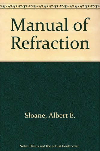 Stock image for Manual of refraction for sale by dsmbooks