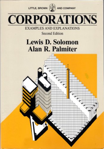 Stock image for Corporations: Examples and Explanations (The Little, Brown & Company Examples and Explanation Series) for sale by Wonder Book