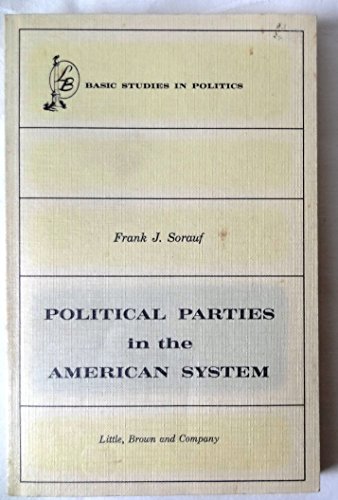 Stock image for Political Parties in the American System. for sale by Best and Fastest Books