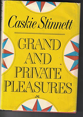 Stock image for Grand and Private Pleasures for sale by The Warm Springs Book Company