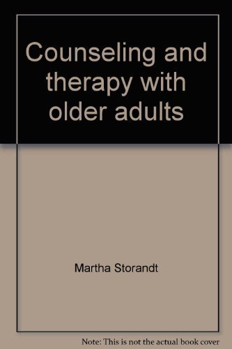 Beispielbild fr Counseling and therapy with older adults (Little, Brown series on geronotology) zum Verkauf von Wonder Book