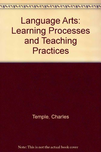 Beispielbild für Language Arts : Learning Processes and Teaching Practices zum Verkauf von Better World Books