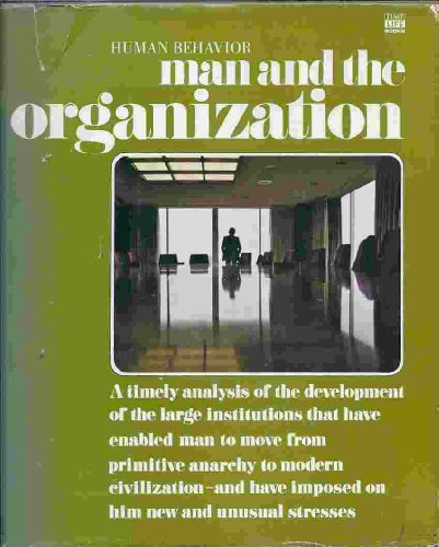 Beispielbild fr Man and the Organization zum Verkauf von ThriftBooks-Atlanta