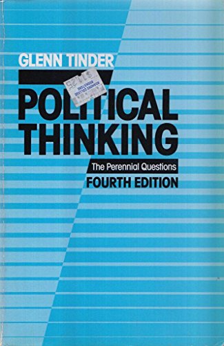 Beispielbild fr Political thinking: The perennial questions zum Verkauf von Wonder Book