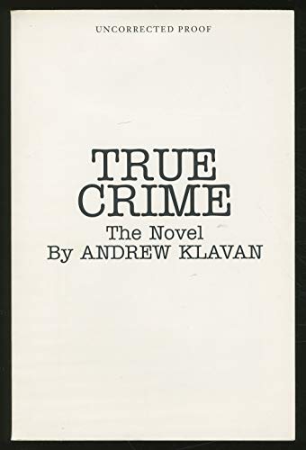 Stock image for True Crime for sale by AwesomeBooks