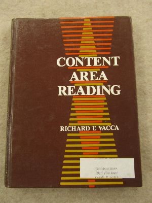 Stock image for Content Area Reading for sale by Better World Books: West