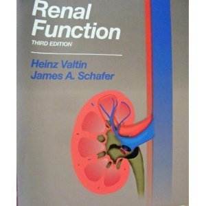 Stock image for Renal Function for sale by Front Cover Books