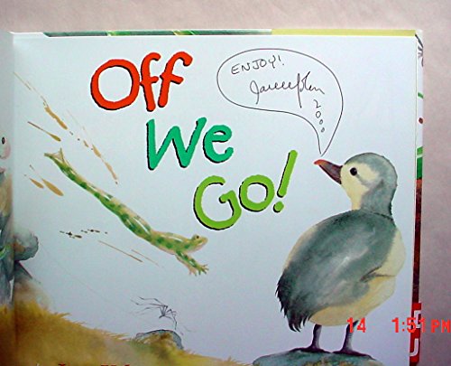 Stock image for Off We Go! for sale by Better World Books: West