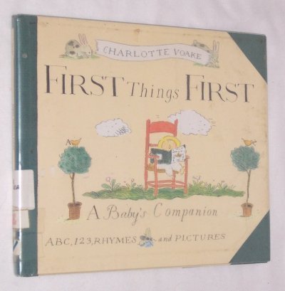 Beispielbild fr First Things First zum Verkauf von Robinson Street Books, IOBA