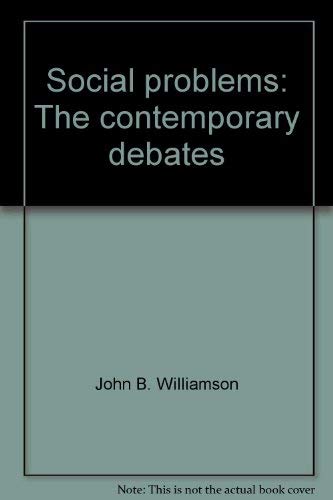 Stock image for Social problems: The contemporary debates for sale by HPB-Red