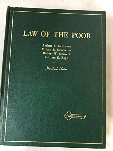 Stock image for Law of the Poor for sale by Hawking Books